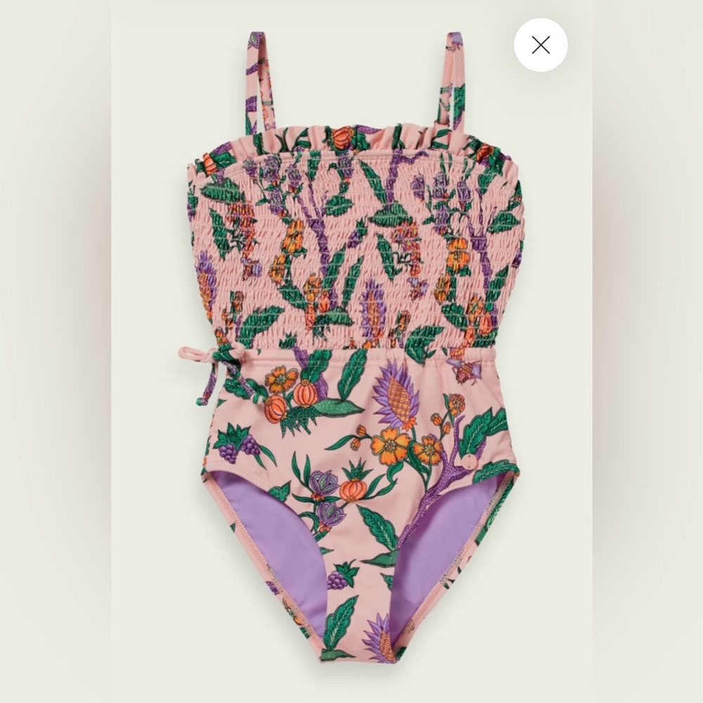Scotch & Soda big girl one piece swimsuit